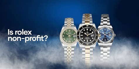 is rolex a not for profit|rolex non profit organization.